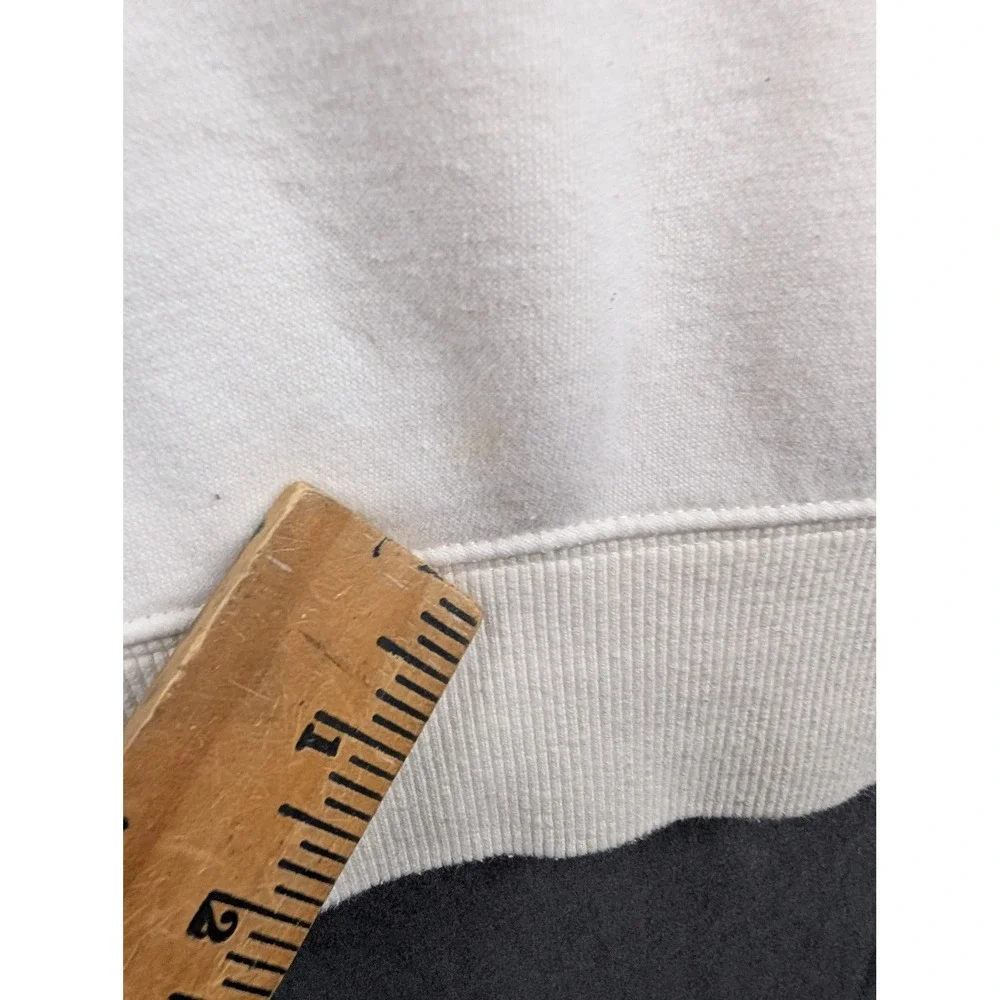 Nike Womens Center Swoosh Hoodie White‎ XL Embroidered Logo Pullover Sweatshirt